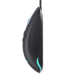 Lenovo Lecoo MG1101 Kablolu RGB LED Aydınlatmalı 6400DPI 8 Tuşlu Gaming Mouse Siyah