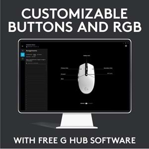 Logitech G203 Lightsync RGB Aydınlatmalı 8.000 DPI Kablolu Oyuncu Mouse, Siyah