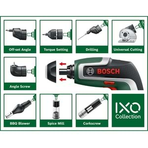 Bosch IXO 7 3.6 V 2 Ah Akülü Vidalama Makinesi