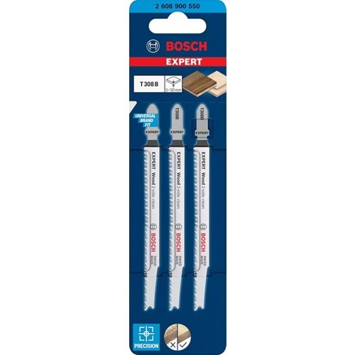 Bosch Expert RBE-3ER T308B Testere Bıçağı Seti 3lü