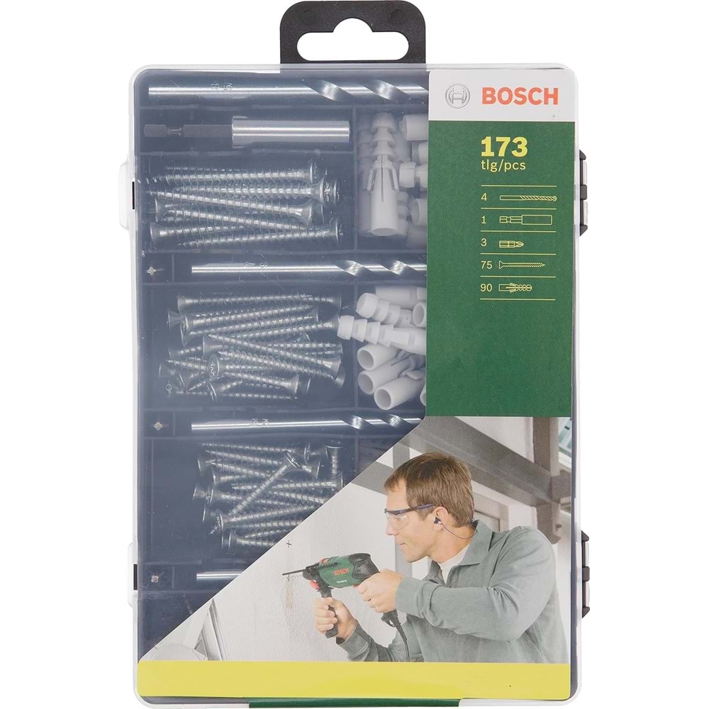Bosch 173 Parça Dübel Matkap Ucu Seti 2607019511