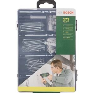 Bosch 173 Parça Dübel Matkap Ucu Seti 2607019511