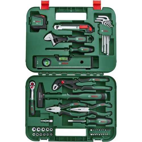 Bosch 52 Parça El Aletleri Seti 1600A02BY7