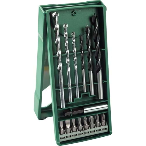 Bosch Mini-X-Line Delme ve Vidalama Ucu Seti, 15 parça 2607019579