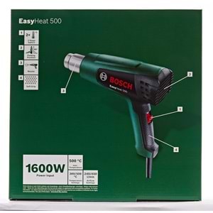 Bosch EasyHeat 500 Sıcak Hava Tabancası 06032A6000