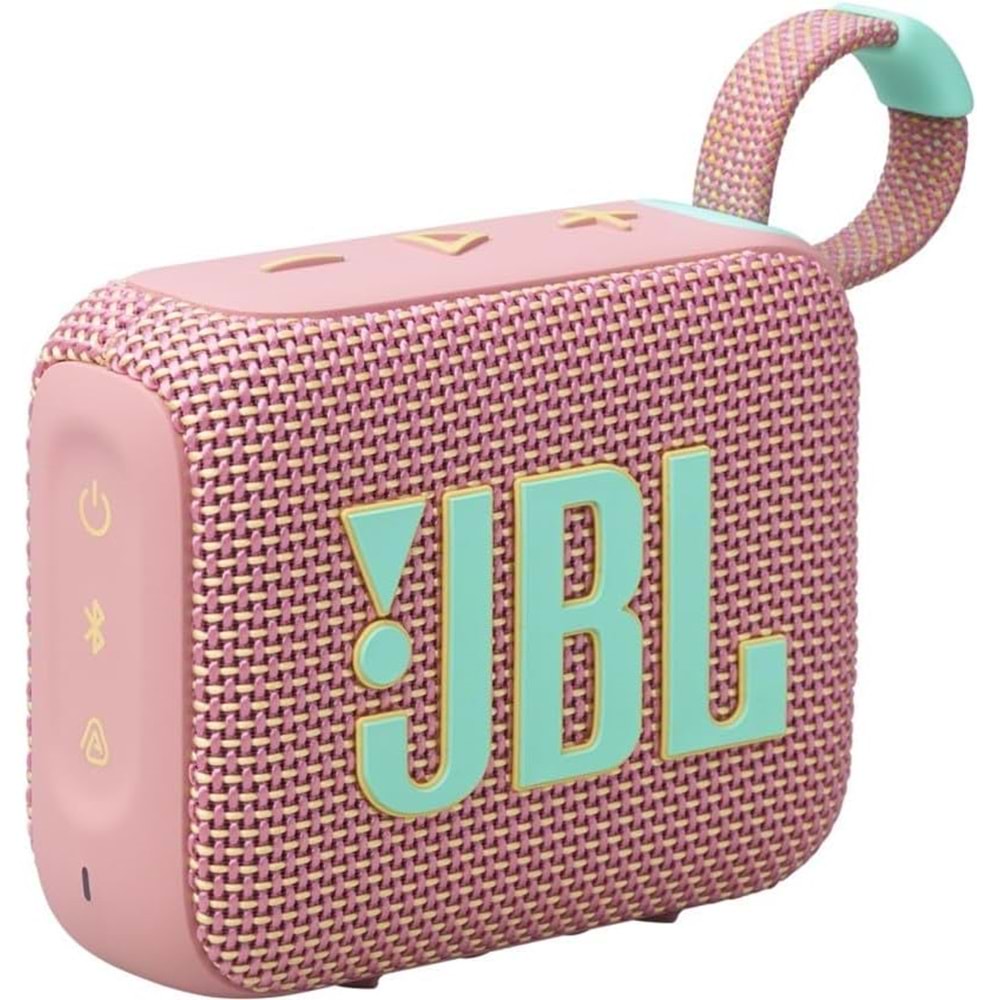 JBL Go 4 Bluetooth Hoparlör, Pembe