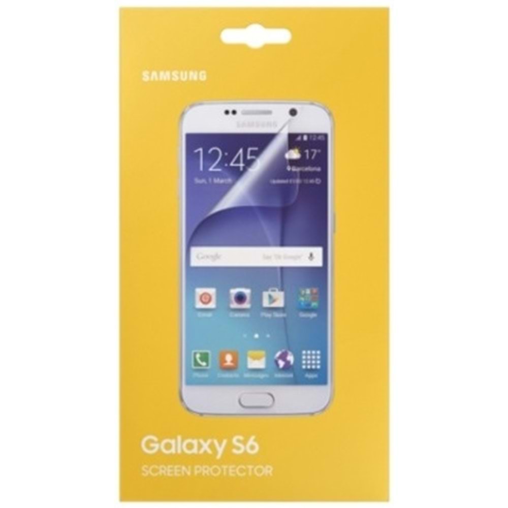Samsung Galaxy S6 Ekran Koruyucu Jelatin, Şeffaf ET-FG920CTEGWW