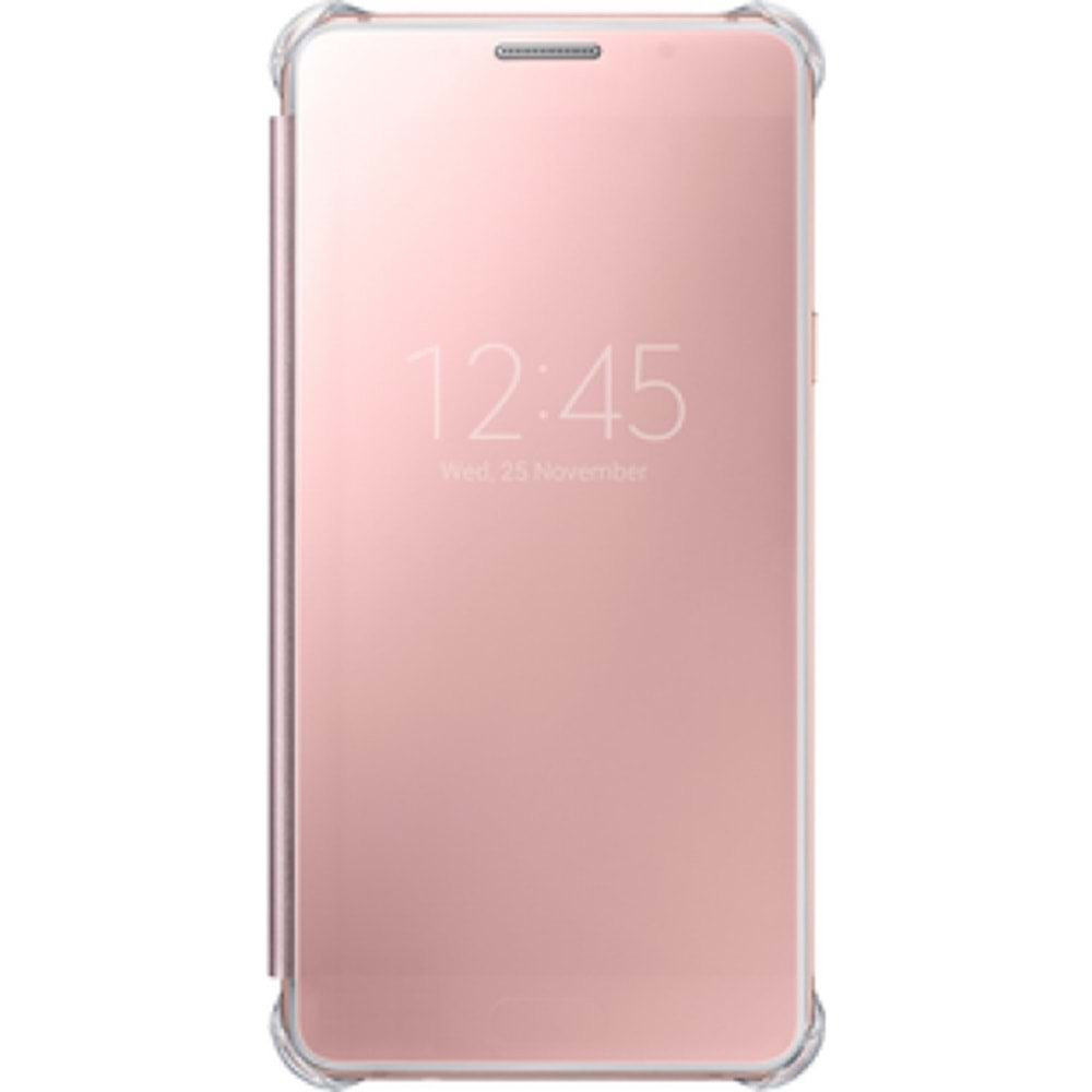 Samsung Galaxy A5 2016 Clear View Cover Akıllı Kılıf, Rose Gold EF-ZA510CZEGWW