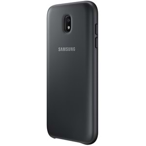 Samsung Galaxy J5 Pro Dual-layer Çift Katlı Koruyucu Kılıf, Siyah EF-PJ530CBEGME