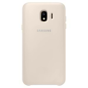 Samsung Galaxy J4 Dual Layer Çift Katmanlı Kılıf, Gold EF-PJ400CFEGWW