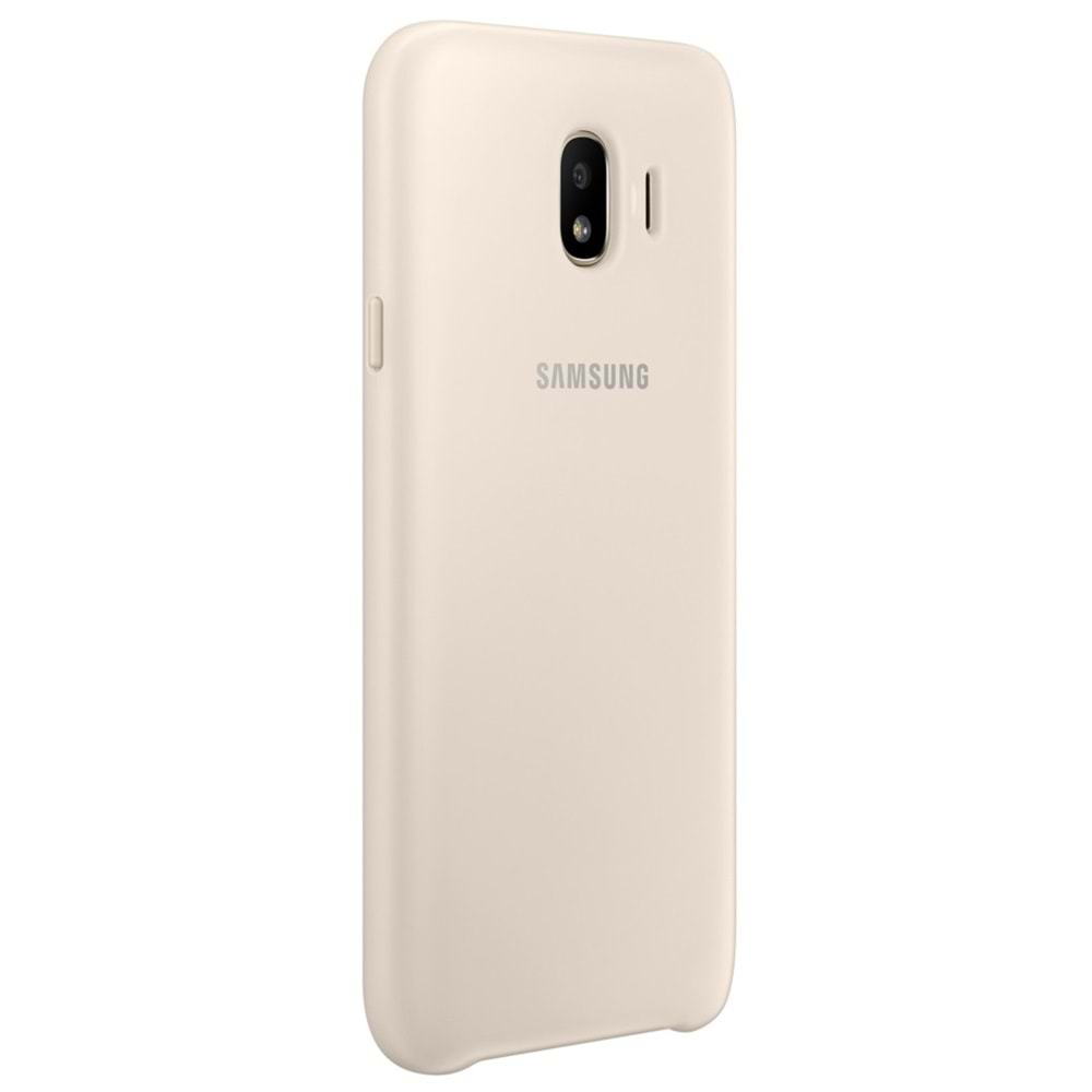 Samsung Galaxy J4 Dual Layer Çift Katmanlı Kılıf, Gold EF-PJ400CFEGWW