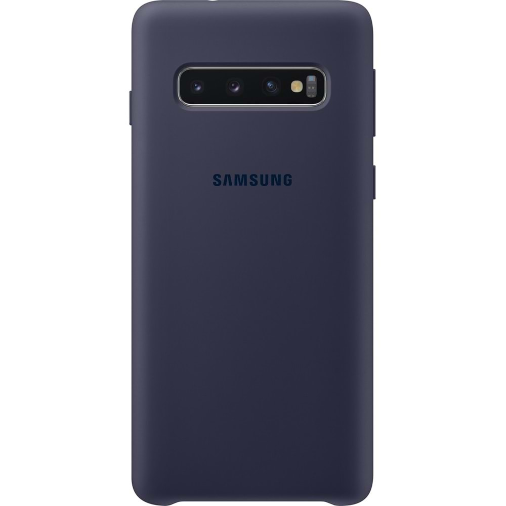 Samsung Galaxy S10 Silikon Cover Kılıf, Lacivert EF-PG973TNEGWW