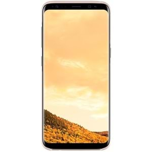 Samsung Galaxy S8+ Plus Clear Cover Şeffaf Kılıf, Pembe (Samsung Türkiye Garantli)