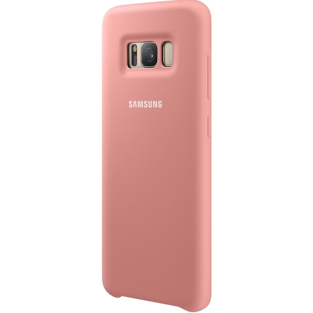 Samsung Galaxy S8 Silicone Cover Silikon Kılıf, Pembe EF-PG950TPEGWW