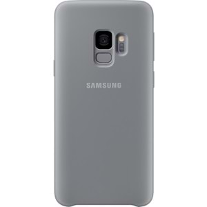 Samsung Galaxy S9 Silikon Cover Kılıf, Gri EF-PG960TJEGWW