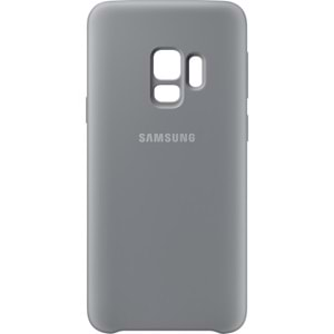 Samsung Galaxy S9 Silikon Cover Kılıf, Gri EF-PG960TJEGWW