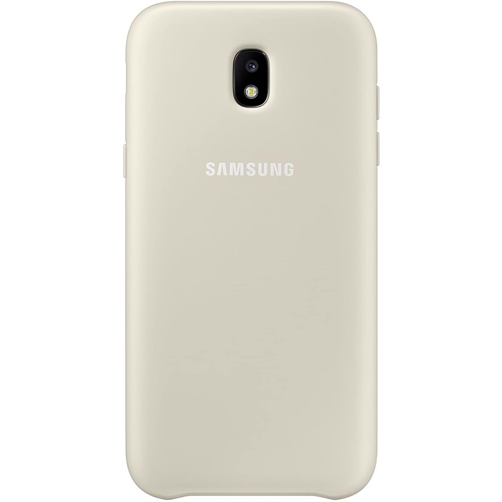 Samsung Galaxy J5 2017 Dual-layer Çift Katlı Koruyucu Kılıf, Gold EF-PJ530CFEGWW
