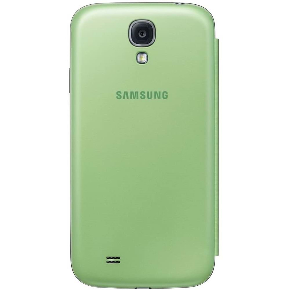 Samsung Galaxy S4 (i9500) S-View Cover Orijinal Kapaklı Kılıf, Yeşil EF-CI950BGEGWW