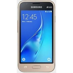 Samsung Galaxy J1 2016 (SM-J120) Slim Cover Kılıf, Şeffaf EF-AJ120CTEGWW