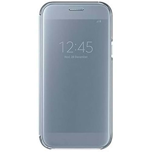 Samsung Galaxy A5 2017 Clear View Cover Akıllı Kılıf, Mavi EF-ZA520CLEGWW