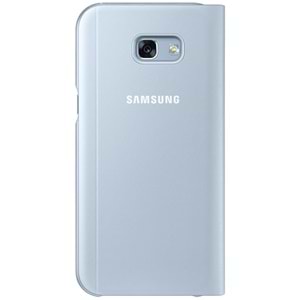 Samsung Galaxy A5 2017 S-View Kapaklı Kılıf, Mavi EF-CA520PLEGWW