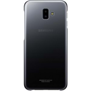 Samsung Galaxy J6+ Plus Koruyucu Arka Kapak Kılıf, Siyah EF-AJ610CBEGWW