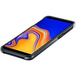 Samsung Galaxy J6+ Plus Koruyucu Arka Kapak Kılıf, Siyah EF-AJ610CBEGWW