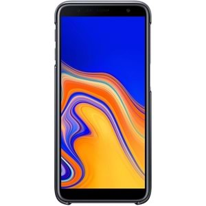 Samsung Galaxy J6+ Plus Koruyucu Arka Kapak Kılıf, Siyah EF-AJ610CBEGWW