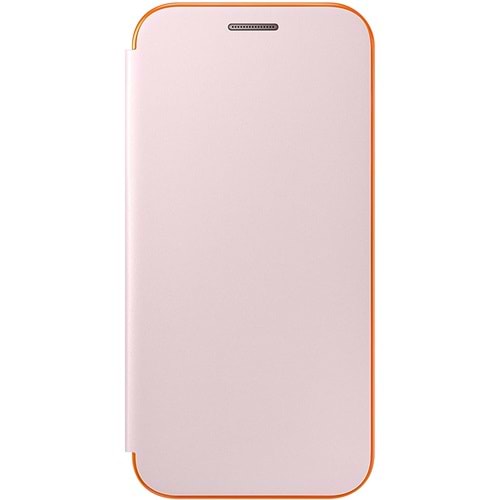Samsung Galaxy A3 2017 Neon Flip Wallet Kapaklı Kılıf, Rose Gold EF-FA320PPEGWW