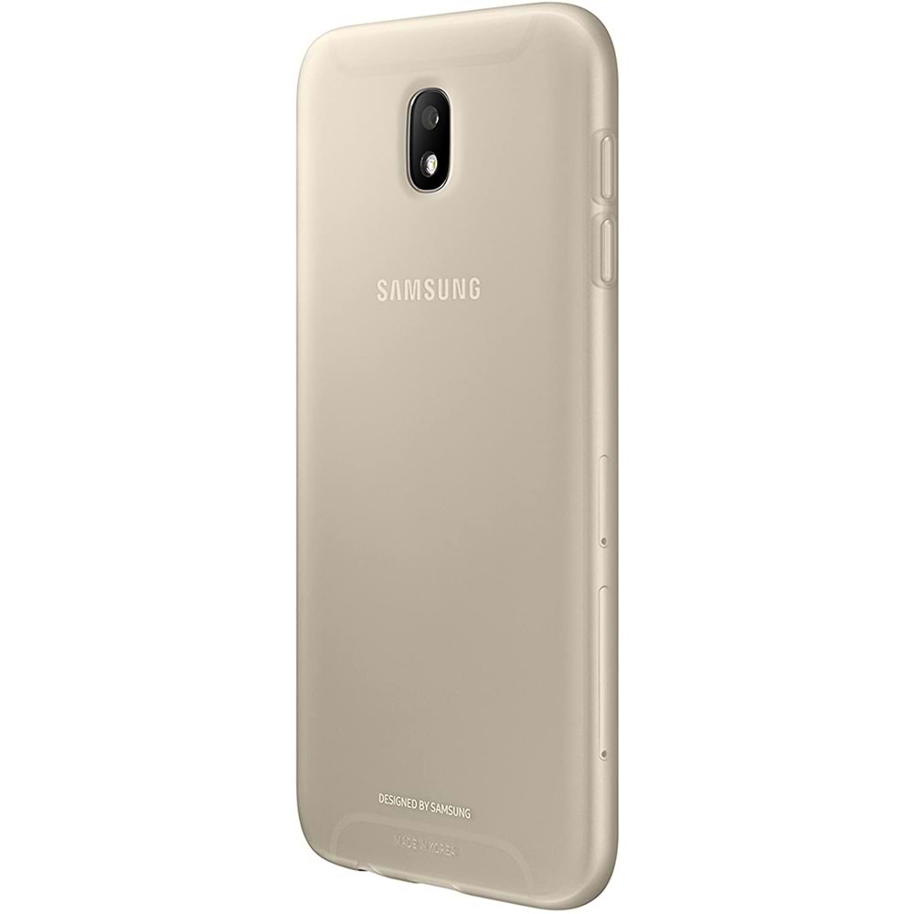 Samsung Galaxy J7 2017 Jelly Cover Koruyucu Kılıf, Gold EF-AJ730TFEGWW