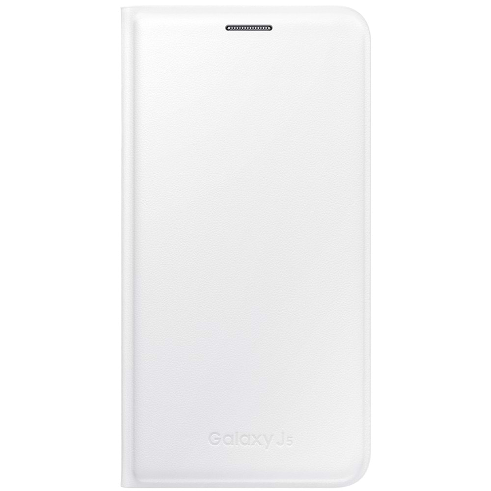 Samsung Galaxy J5 2015 (SM-J500) Flip Wallet Cüzdan Kılıf, Beyaz EF-WJ500BWEGWW