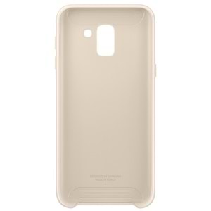 Samsung Galaxy J6 Dual Layer Çift Katmanlı Kılıf, Gold EF-PJ600CFEGWW