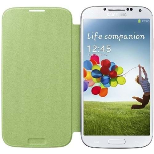 Samsung Galaxy S4 Flip Wallet Cover Kılıf, Yeşil EF-FI950BGEGWW