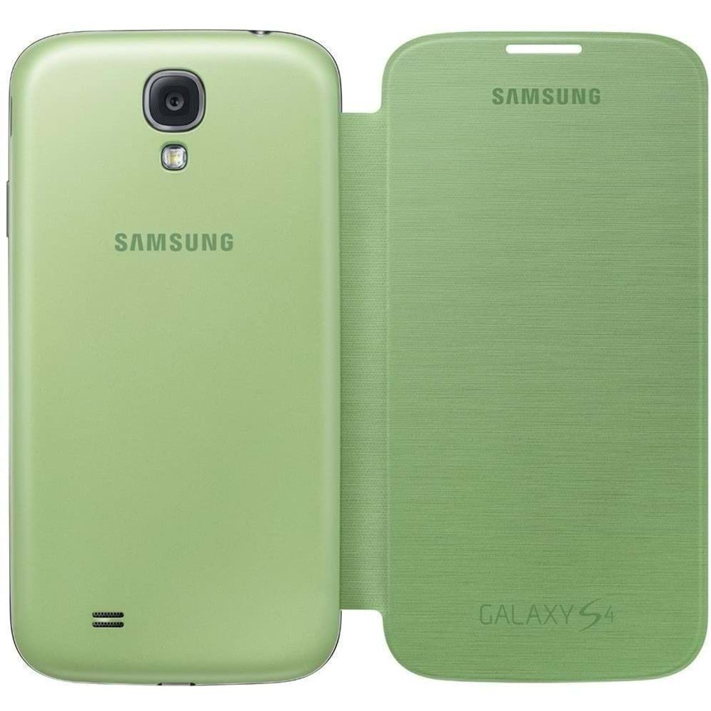 Samsung Galaxy S4 Flip Wallet Cover Kılıf, Yeşil EF-FI950BGEGWW