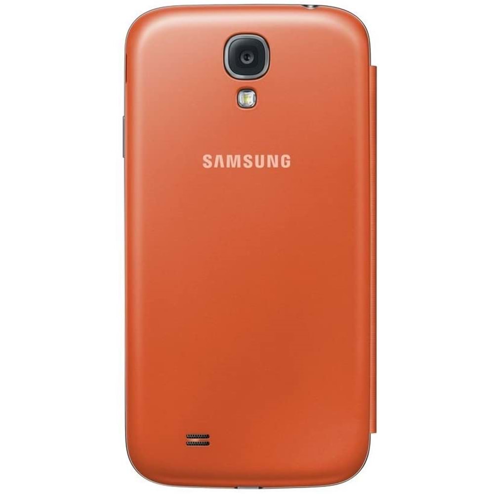 Samsung Galaxy S4 Flip Wallet Cover Kılıf, Turuncu EF-FI950BOEGWW
