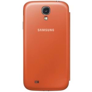 Samsung Galaxy S4 Flip Wallet Cover Kılıf, Turuncu EF-FI950BOEGWW