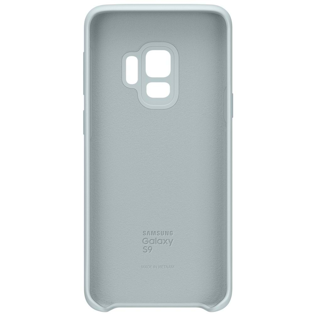 Samsung Galaxy S9 Silikon Cover Kılıf, Mavi EF-PG960TLEGWW