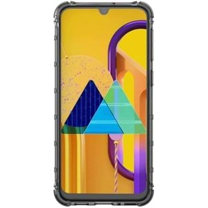 Samsung Galaxy M30s ve M21 için Koruyucu Silikon Kılıf, Siyah (Samsung Türkiye Garantili)