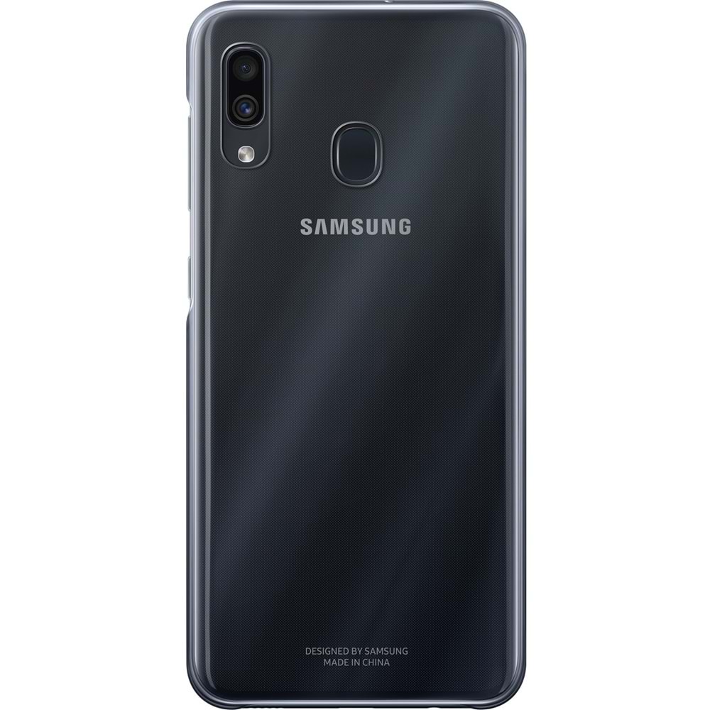 Samsung Galaxy A30 ve A20 İçin Gradation Cover Kılıf, Siyah EF-AA305CBEGWW