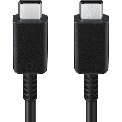 Samsung 5A TypeC Kablo (C to C) EP-DN975, Siyah (Samsung Türkiye Garantili)