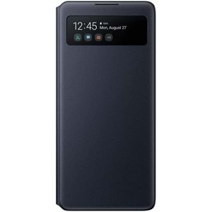 Samsung Galaxy S10 Lite S-View Cüzdan Kılıf, Siyah EF-EG770PBEGWW