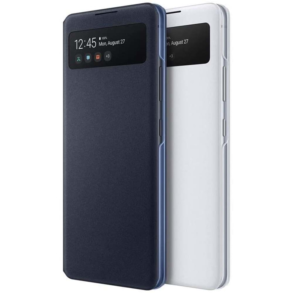 Samsung Galaxy S10 Lite S-View Cüzdan Kılıf, Siyah EF-EG770PBEGWW