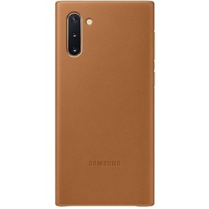 Samsung Galaxy Note 10 Deri Kılıf Leather Cover, Kahverengi EF-VN970LAEGWW