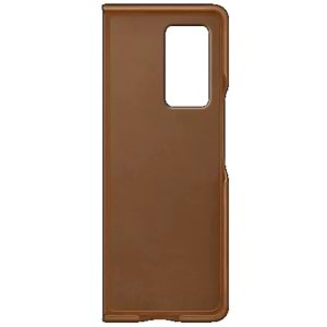 Samsung Galaxy Z Fold2 Deri Kılıf Lether Cover EF-VF916L, Taba