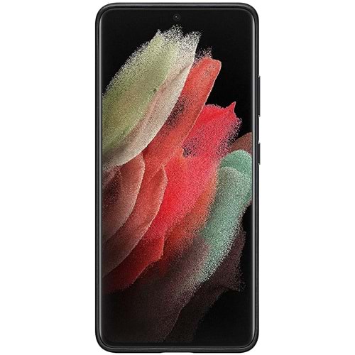 Samsung Galaxy S21 Ultra için Deri Kılıf Lether Cover, Siyah EF-VG998LBEGWW