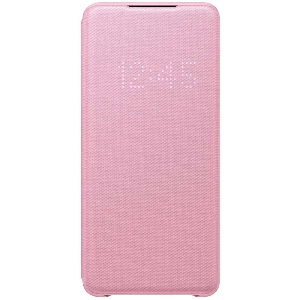 Samsung Galaxy S20+ Plus için LED View Cover Akıllı Kılıf, Pembe EF-NG985PPEGTR