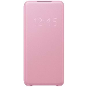 Samsung Galaxy S20+ Plus için LED View Cover Akıllı Kılıf, Pembe EF-NG985PPEGTR