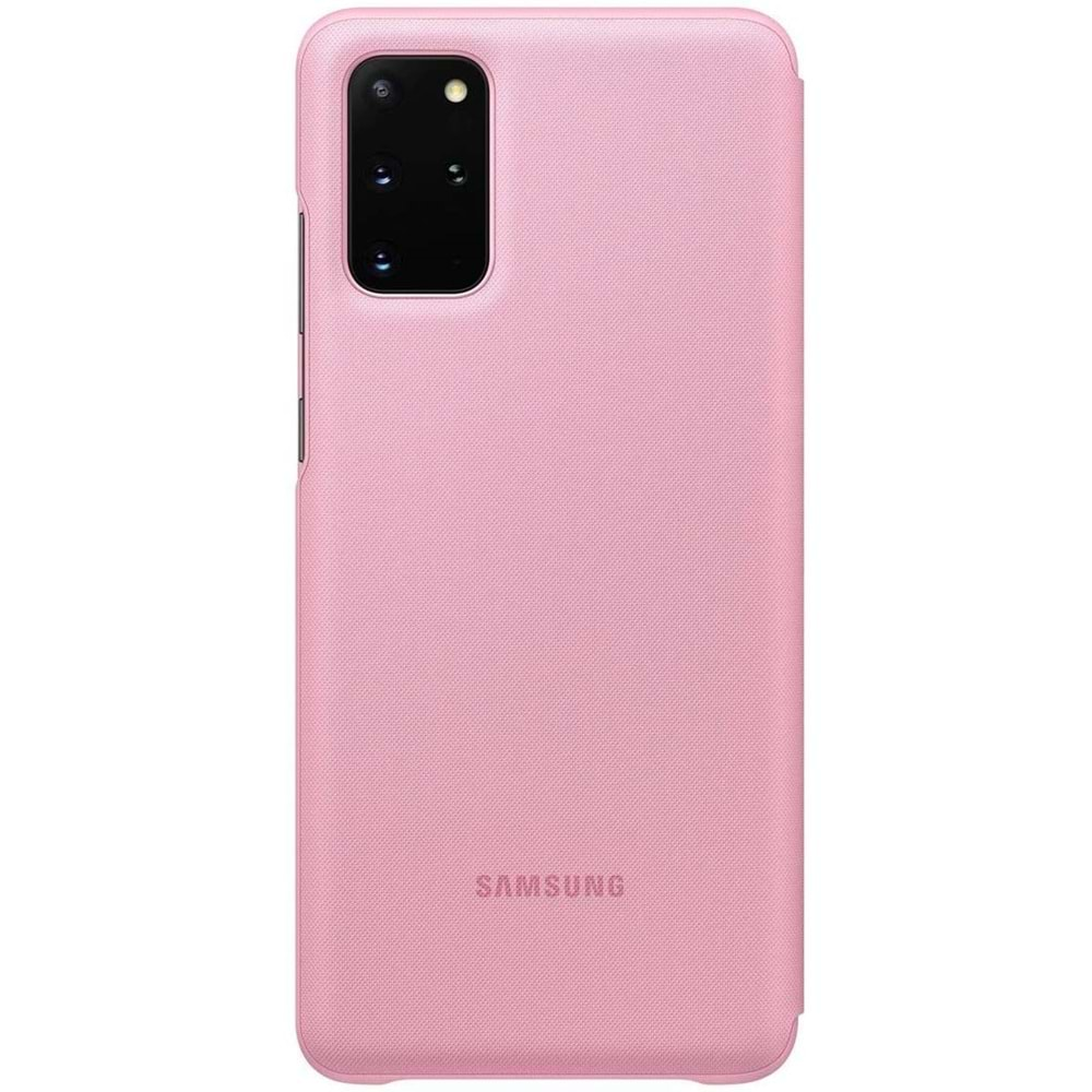 Samsung Galaxy S20+ Plus için LED View Cover Akıllı Kılıf, Pembe EF-NG985PPEGTR