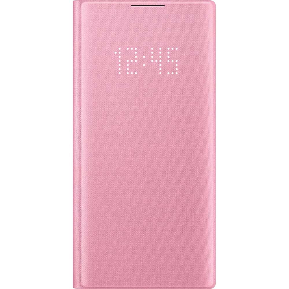 Samsung Galaxy Note 10 LED View Cover Akıllı Kılıf, Pembe EF-NN970PPEGTR