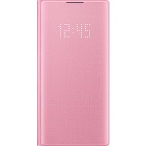 Samsung Galaxy Note 10 LED View Cover Akıllı Kılıf, Pembe EF-NN970PPEGTR